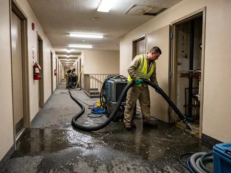 multi-unit-apartment-hallway-f-005 — frequently asked questions, Emergency Burst Pipe Water Extraction & Removal in Malone,…